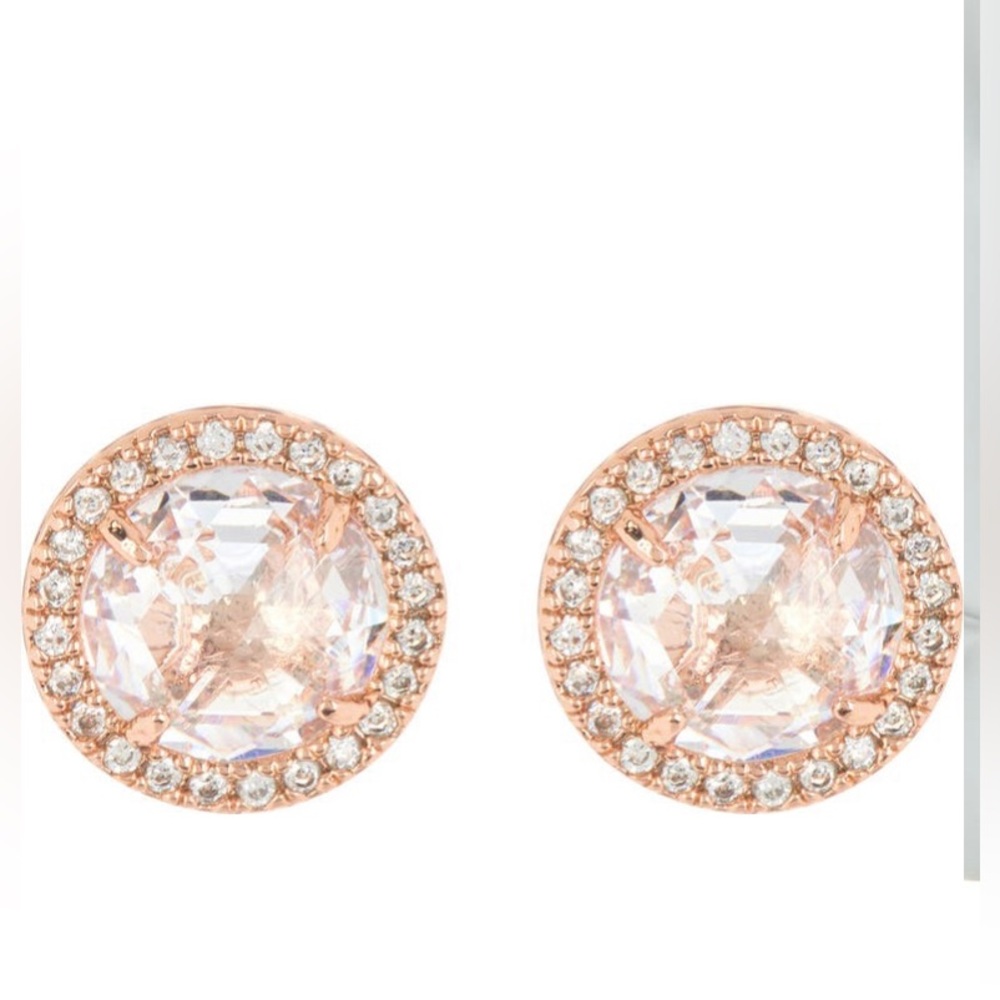 Kate Spade New York halo round stud earrings